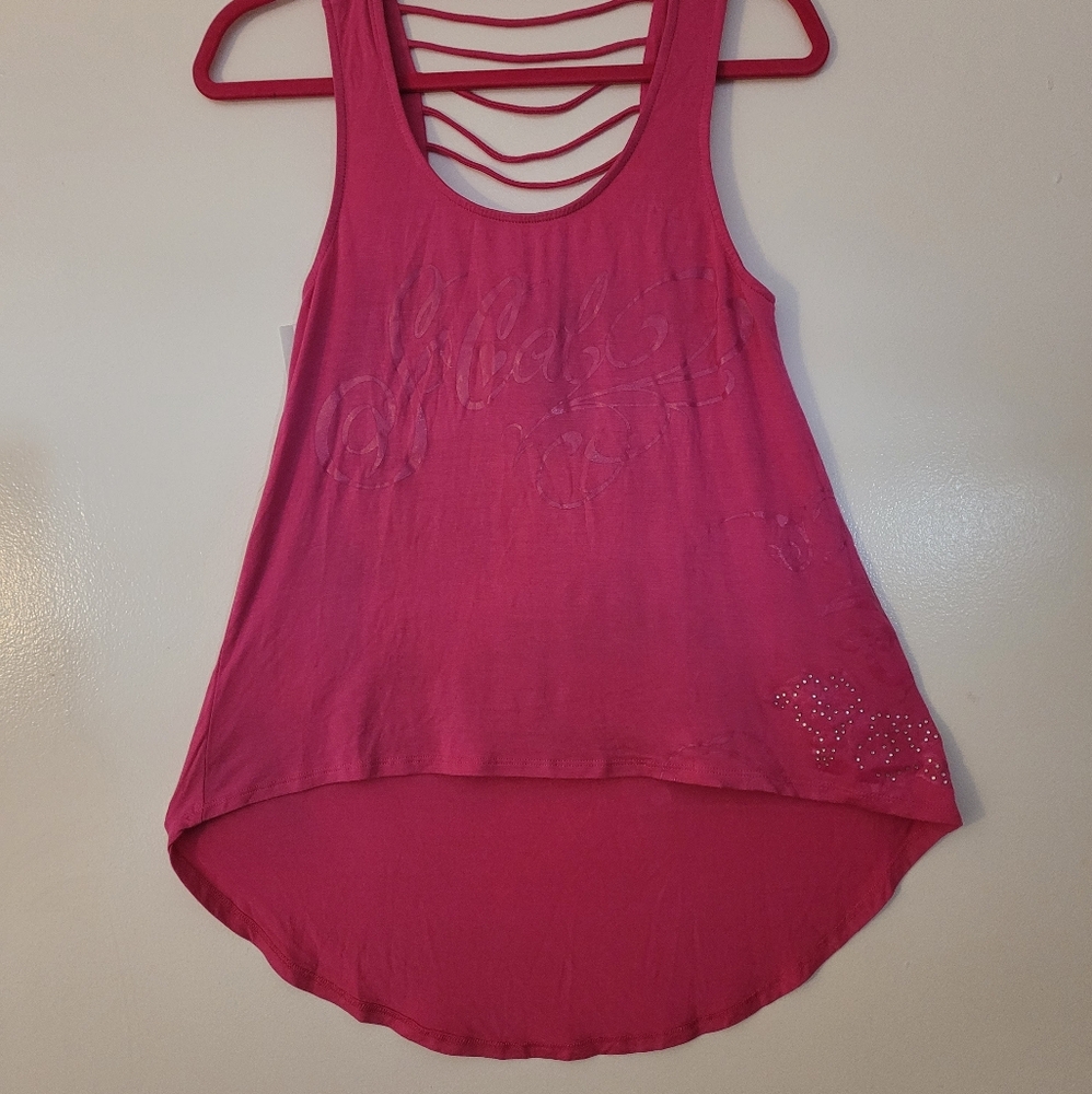 Pink So Cal tank top